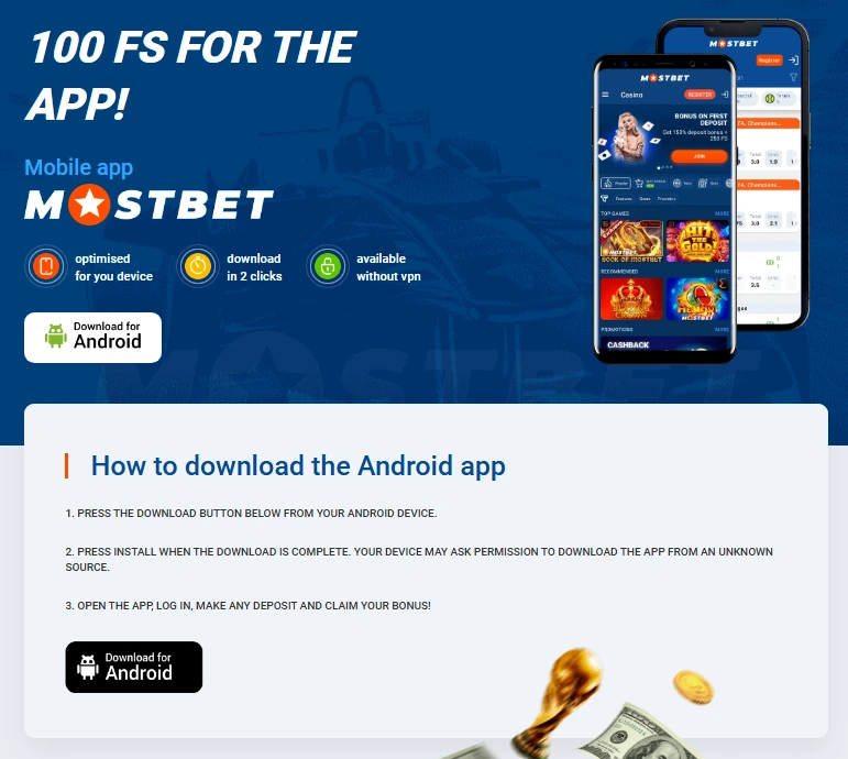 Mostbet APK — Android tətbiqini yükləmək və quraşdırmaq